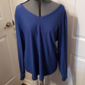 No Boundaries Blue long sleeve Tee 2X (19-21)